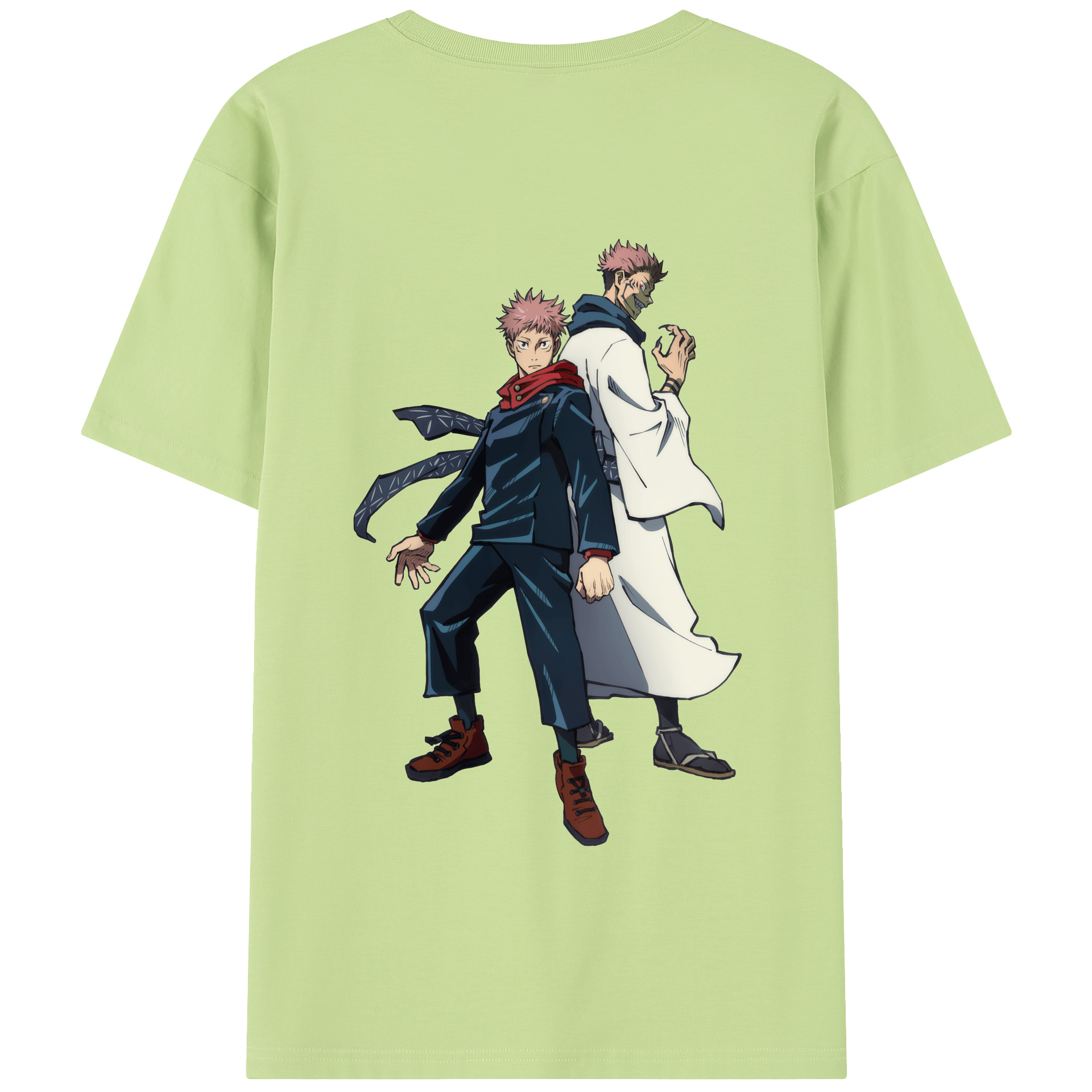（画像用） 呪術廻戦 Jujutsu Kaisen 綿100％半袖Tシャツ（背面プリント）
